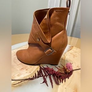 Leather booties from RUDSAK
